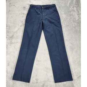 Workrite FR Pants Mens 32x32 Blue Nomex IIIA Flame Resistant Chino Workwear